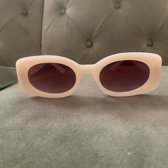 Mango Cream Cat-Eye Sunglasses - Picture 1 of 4